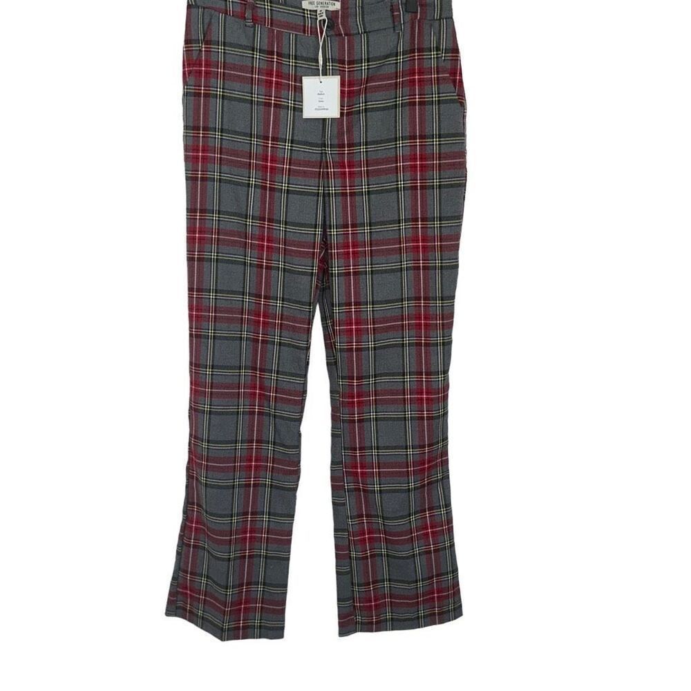 NWT Free Generation Tartan Plaid Pants | Size Medium - Picture 3 of 10